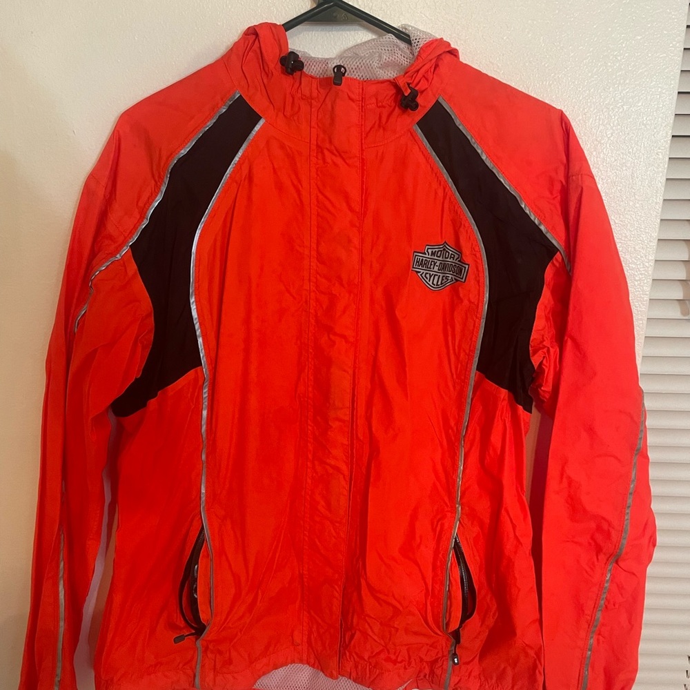 Harley Davidson Fluorescent Biker Jacket